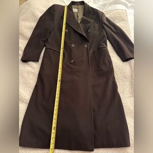 Man Loro Piana Dark military green cashmere Coat,  XL